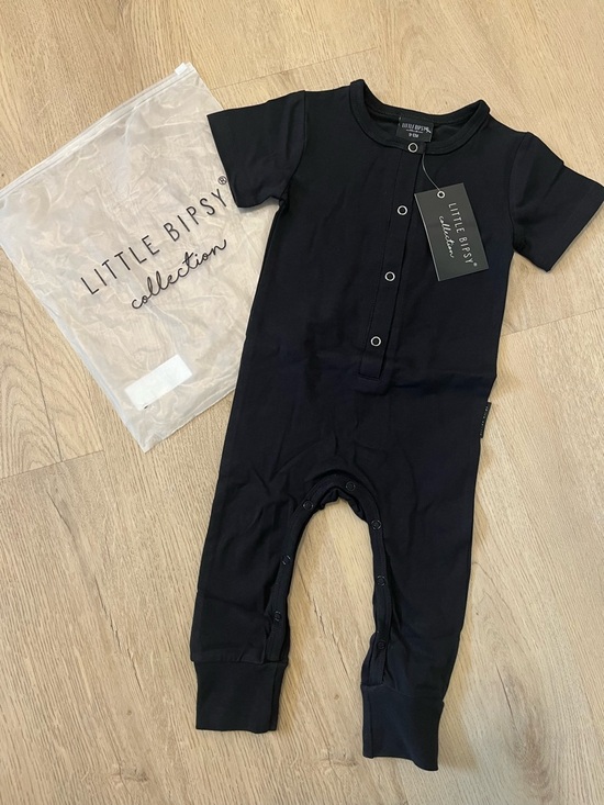 Little Bipsy Other - Little Bipsy Classic Snap Romper Short-Sleeve